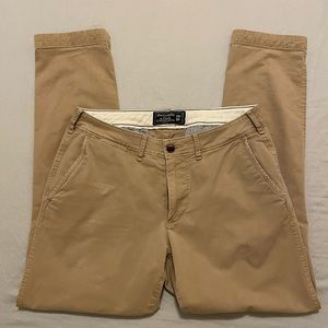 A&F Rustin Athletic Slim Stretch Chinos 29x30